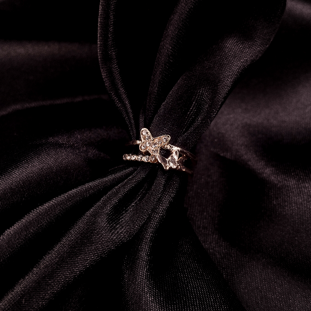 Butterfly Korean Ring Butterfly Korean Ring - Image 1