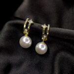 Golden Pearl 2-Way Wear Earrings